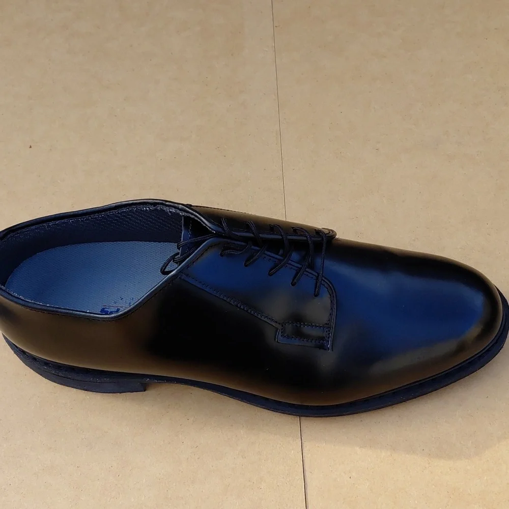 CAPPS Men's Black Leather Oxford Shoes - 14D